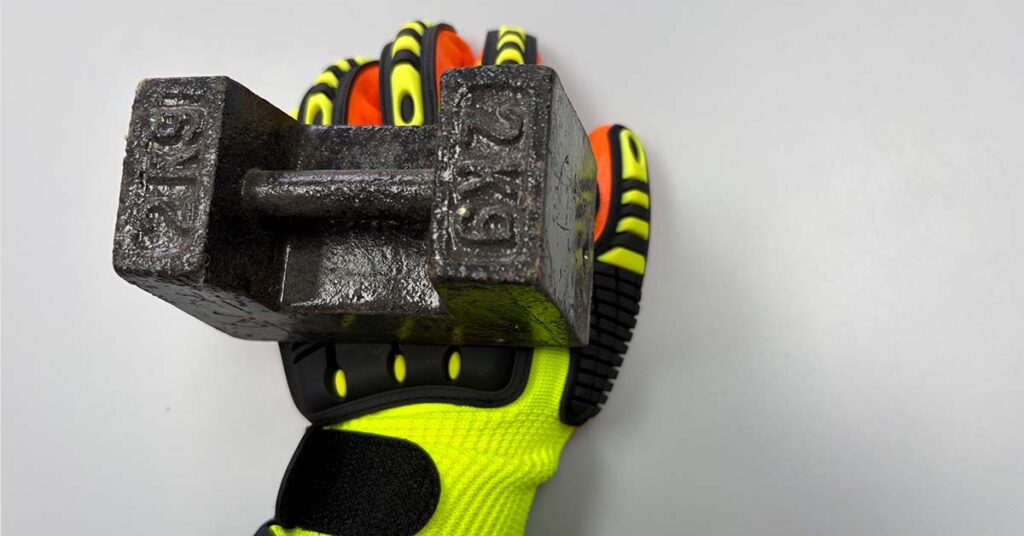 Impact-resistant gloves exhibit exceptional resistance to deformation