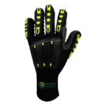 Heavy Duty Cut Resistant Leather Work TPR Gloves MT001 -3